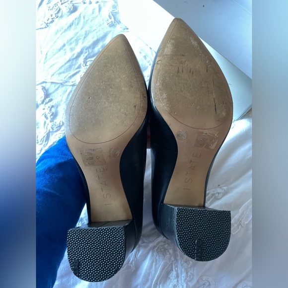 Black Leather heels - Picture 3 of 4